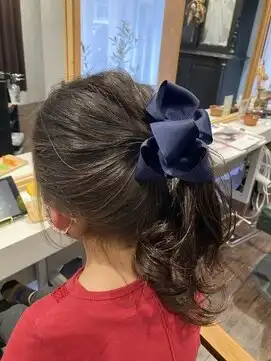 ポニーテール_KEY hair design