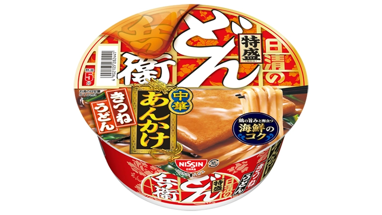 どん兵衛 特盛 中華あんかけきつねうどん 新発売