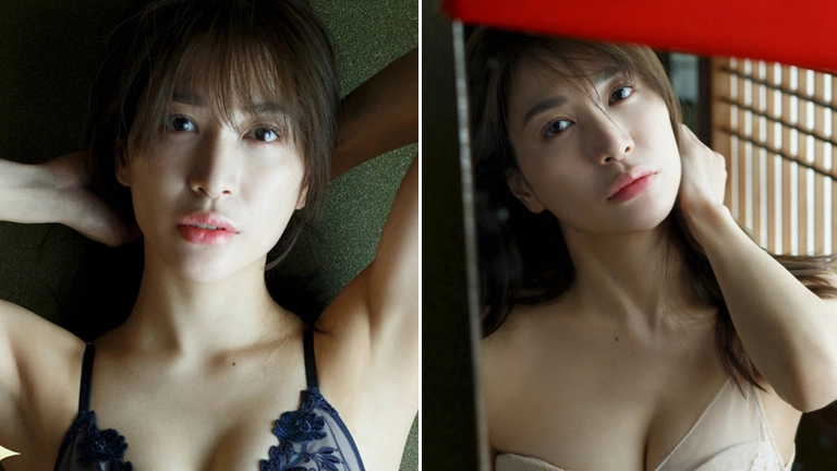 大島麻衣、胸元たわわなランジェリーカットを公開「美腹美脇shotたまらん」「ナイスくびれ」「無敵BODY」歓喜の声続々