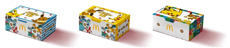 ポケモンとコラボパッケージ