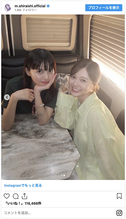 白石麻衣、齋藤飛鳥