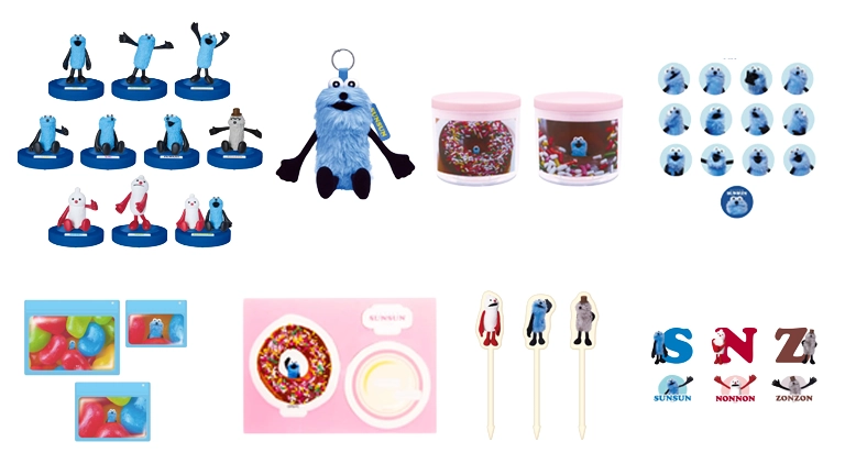 パペットスンスンが、Happyくじ