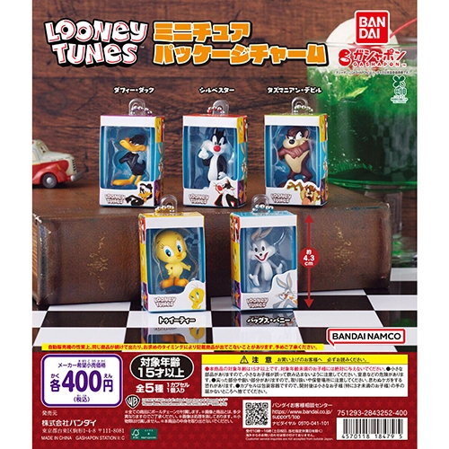 LOONEY TUNES ミニチュアパッケージチャーム