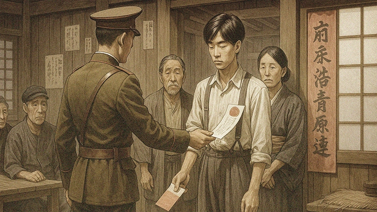 教科書に載らない戦争…実は赤紙以外にも召集令状があった