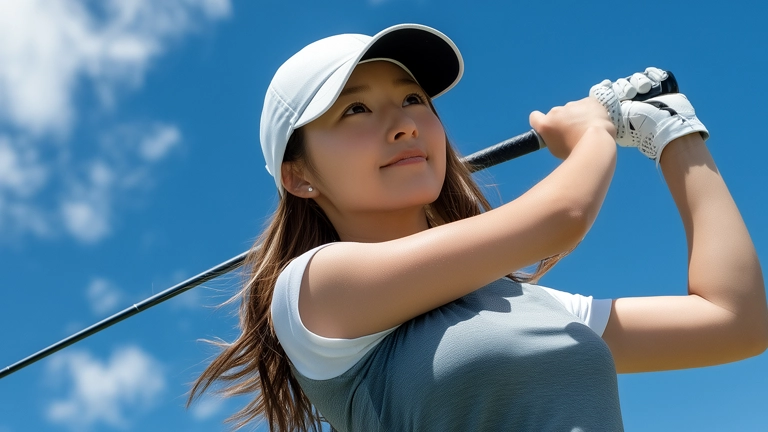 モデル級の美貌とスタイル…華やかに輝く可愛すぎる女子プロゴルファー♡5選