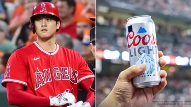 大谷翔平の打球が看板に直撃…破損を商機に変えた『クアーズライト』の逆転センスが神だった