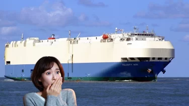 海底に沈んだ高級外車の墓場「フェリシティ・エース」沈没事故の真相とは