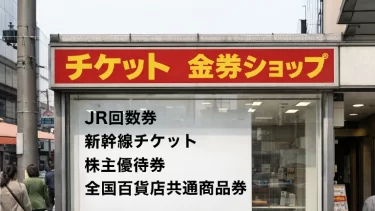 なぜ急減？金券ショップが姿を消した本当の理由が想像以上に深かった