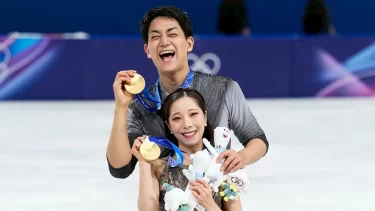 りくりゅうペア