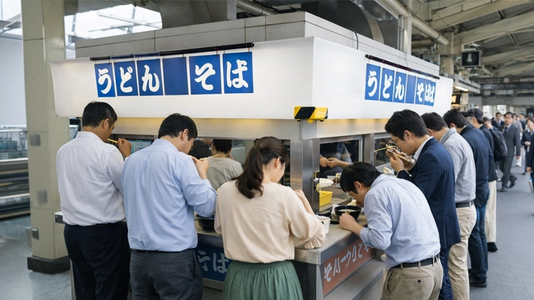 え、6割も閉店？駅の立ち食いそばが激減中…消滅危機の理由が想像以上に深刻だった